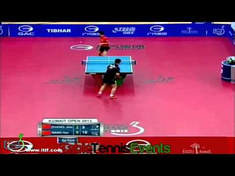 Zhang Jike Vs Wang Hao : 1/2 Final [Kuwait Open 2013]