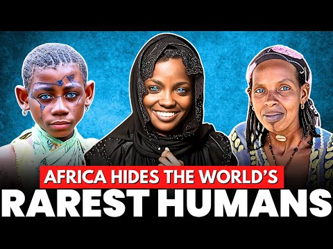 Unbelievable! 3 Rare African Tribes With Pale Skin, Blue Eyes & Striking Beauty