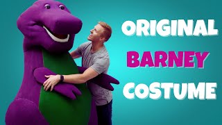 Building the original Barney costume | Mascot Costume Build