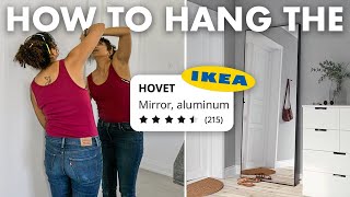 IKEA Hovet Mirror Installation and Hang Guide