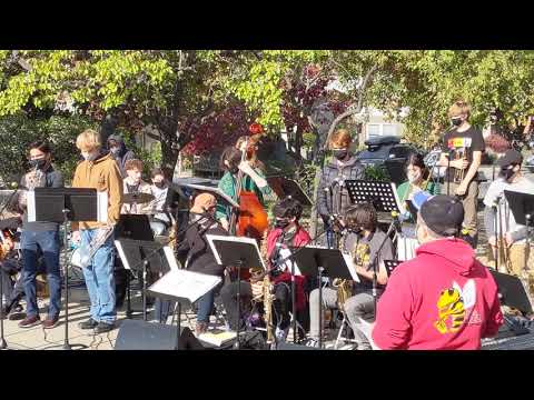 Jazz Ensemble at Winter Stroll - Duet - composed by Neal Hefti