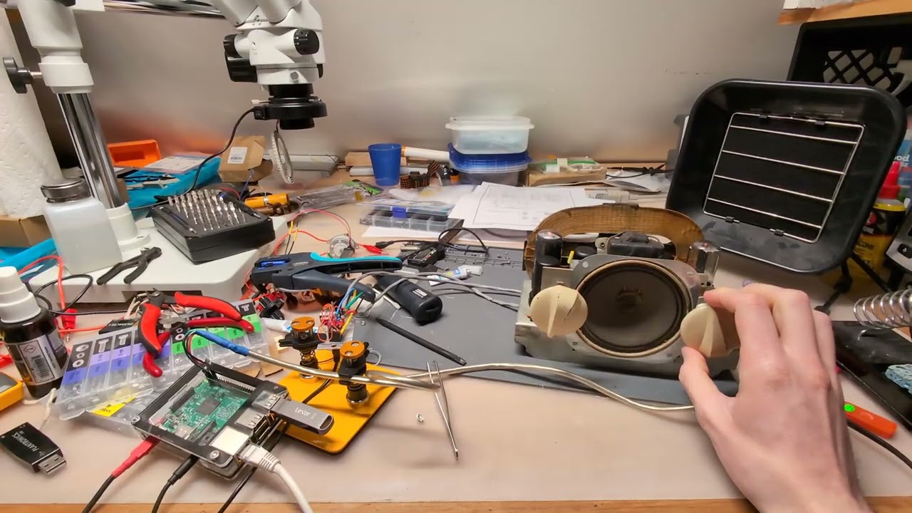 Transforming a 1948 GE Radio into a Time Machine