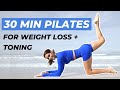 30 Min PILATES WORKOUT FOR WEIGHT LOSS AND TONING No Equipment