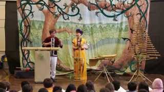 12 Bamboo instruments  - Khac Chi  music .