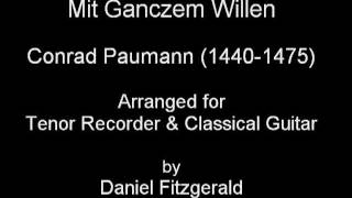 Mit ganczem Willen - Conrad Paumann