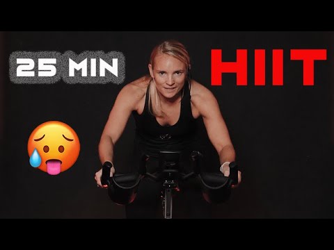 HIIT Indoor Cycling Workout | 25 Minute Intervals: Fitness Training