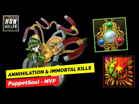 HoN Doctor Repulsor ICON OF THE GODDESS with HELLFLOWER - MVP