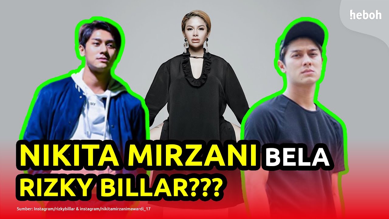 Rizky Billar di Bully Netizen, Nikita Mirzani Angkat Bicara