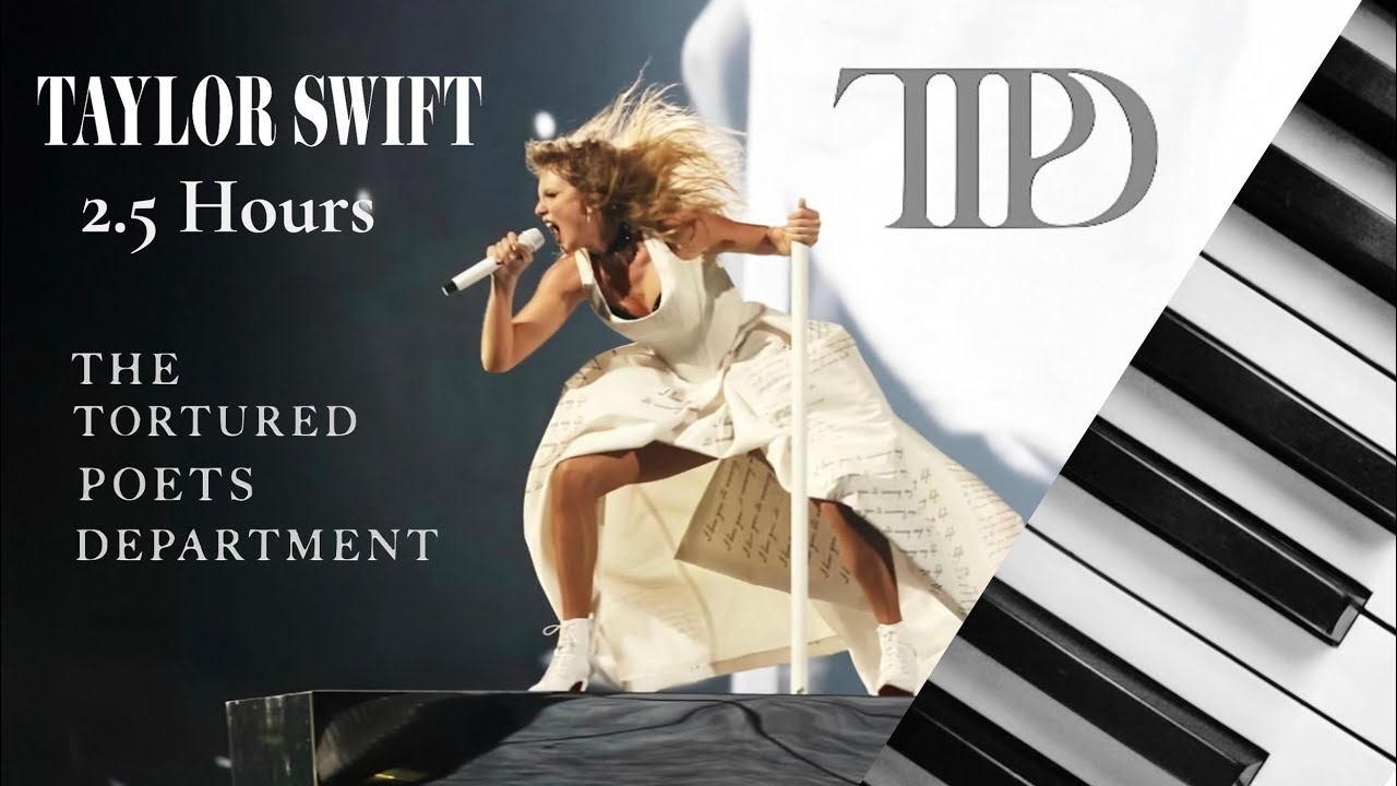 taylor swift | the tortured poets department | 2.5 hours of calm piano ♪