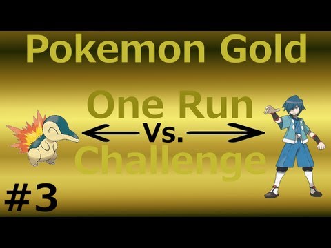 Pokemon Gold OneRun Challenge - Part 3 - Sprouting Falkner