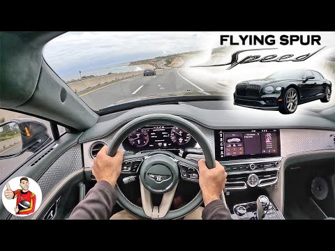 The 2023 Bentley Flying Spur Speed Packs a W12 Wallop (POV Drive Review)