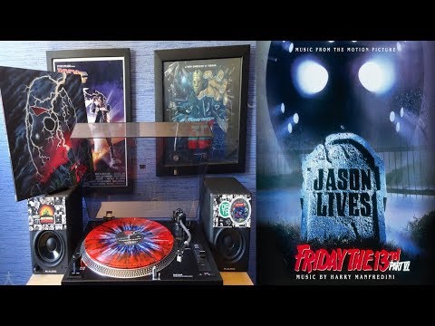 Friday The 13th Part VI: Jason Lives Waxwork Records Soundtrack [Full Vinyl] Harry Manfredini