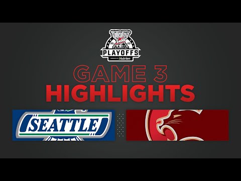 WHL Playoffs Highlights: Thunderbirds (8) at Cougars (1) - April 18, 2023