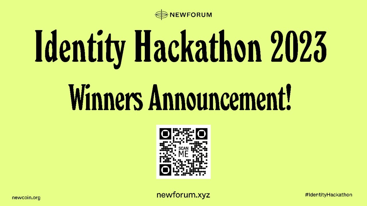 Identity Hackathon 2023: Winners Announcement!