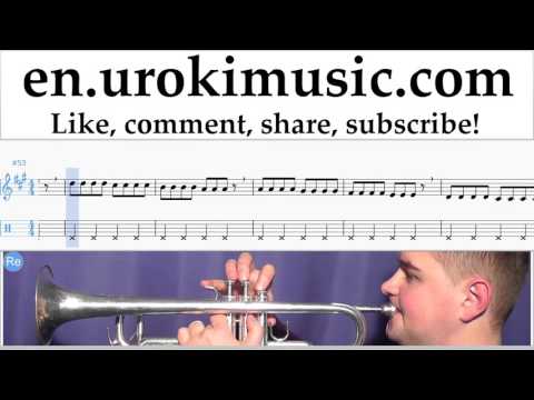 How to Play Trumpet Pink - Just Give Me A Reason Part#1 Melody School Learn Class Course Tutorial