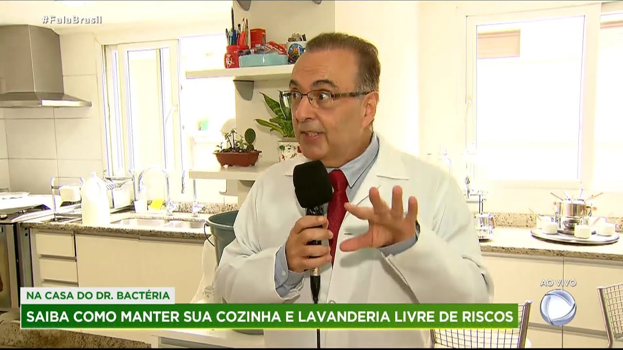 Doutor Bactéria ensina como manter a casa livre do coronavírus