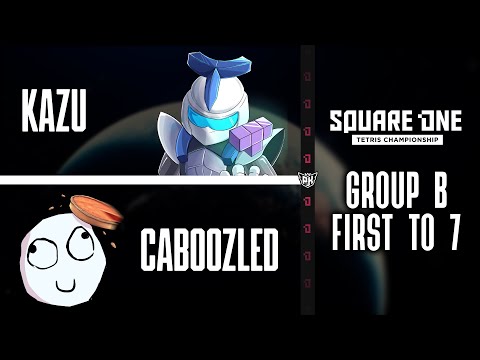 Kazu vs Caboozled - Group B - Square One Tetris Championship 2023