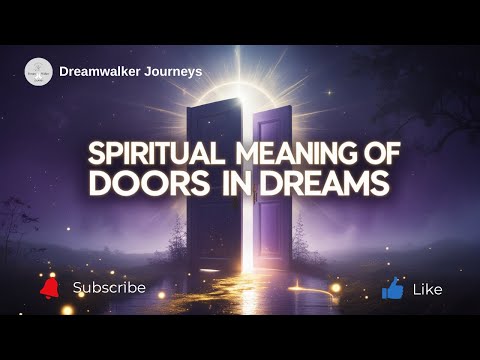 Spiritual Meaning of Doors in Dreams | New Beginnings, Choices, and Spiritual Pathways