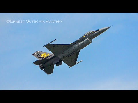 Airshow London SkyDrive 2020 | USAF F-16 Viper Demo Team 'Venom'