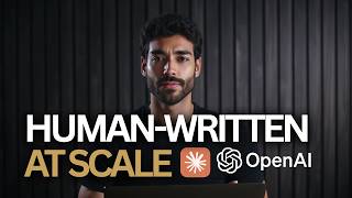 Generate 1,000s of Human-Written Messages Using AI (Without Sounding Like AI)
