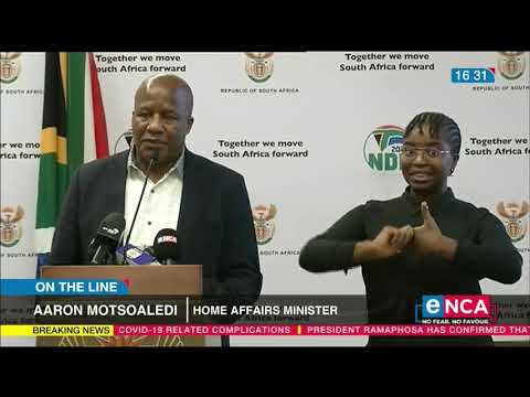 Motsoaledi pays tribute to Jackson Mthembu