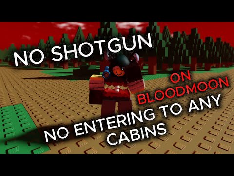 Residence Massacre Surviving Night 3 On Bloodmoon Without Shotgun And Entering To Any Cabins