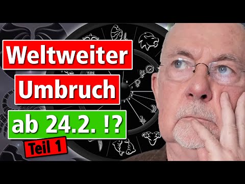 "Kosmische Triangel" ab Jahrestag Ukraine-Krieg / Saturn-Uranus-Neptun: Umbruch beginnt - Teil 1