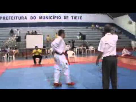 18° Copa Tietê de Karatê - Equipe São Manuel - Aluno Thiago Hyppolito