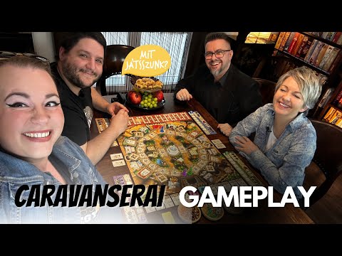 CARAVANSERAI Gameplay (Végigjátszás) - Mit Játsszunk?