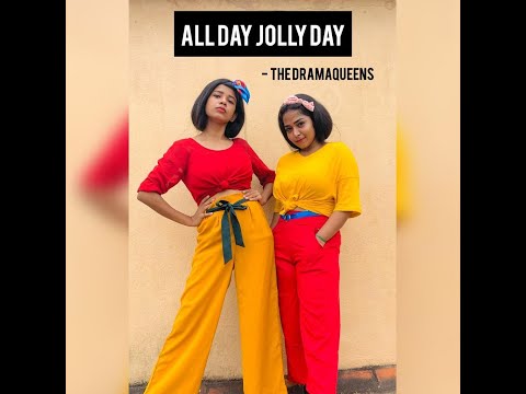 All day jolly day |dancecover|prabhudeva|90’s songs|thedramaqueens