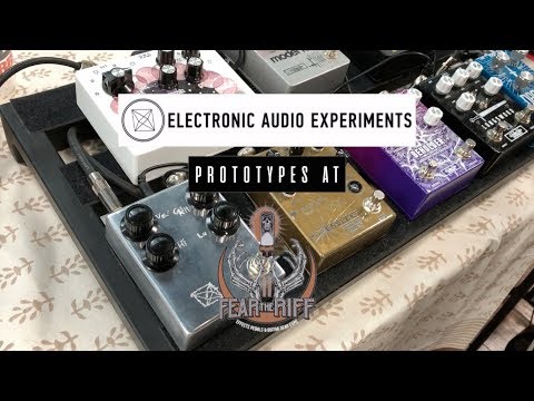 Electronic Audio Experiments Prototypes at Fear The Riff 2018