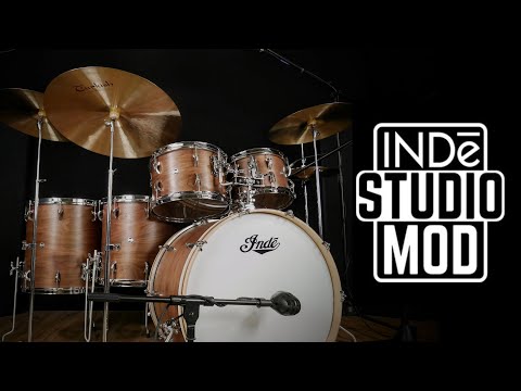 INDe Studio Mod 6.5 x 14” Walnut / Poplar Snare Drum 2022 image 7