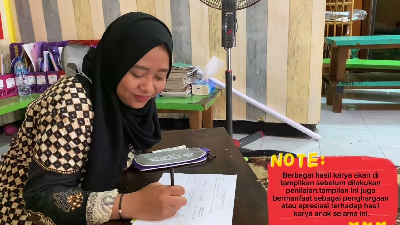 Teknik penilaian HASIL KARYA  bagi PAUD