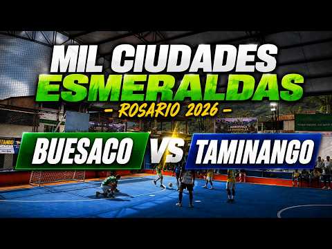EN VIVO - TAMINANGO VS BUESACO - MIL CIUDADES EMERALDAS 2026 BELÉN . SAN LORENZO
