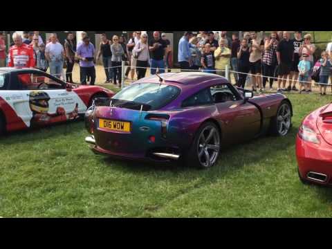 BRUTAL TVR SAGARIS EXHAUST SOUND!!!