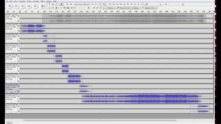 Editing with Audacity: Orchestral Manoeuvres in the Dark - Stanlow