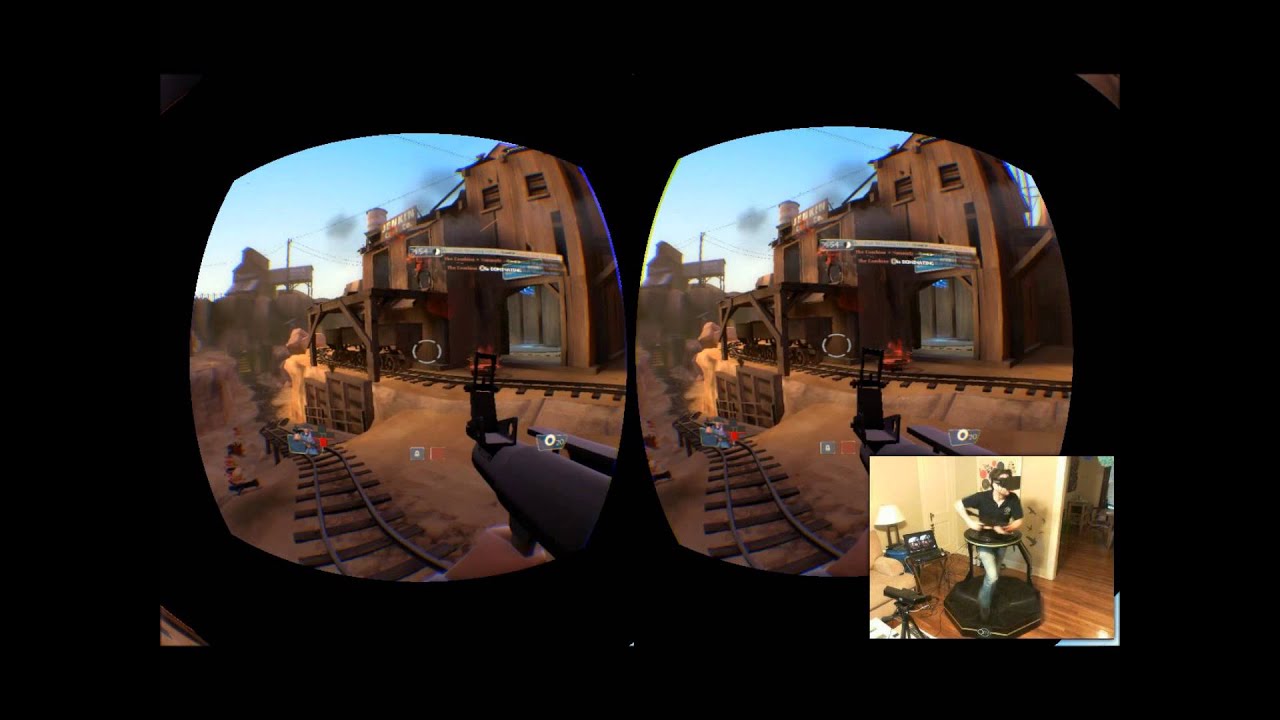 Omni + Rift = True VR (TF2) - YouTube