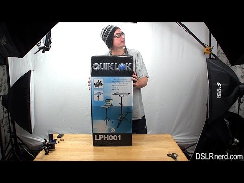 Quik Lok LPH-001 Laptop/Mixer Multi-Function Tripod Stand image 3