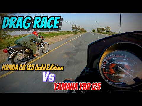 Honda cg 125 gold vs yamaha ybr 125