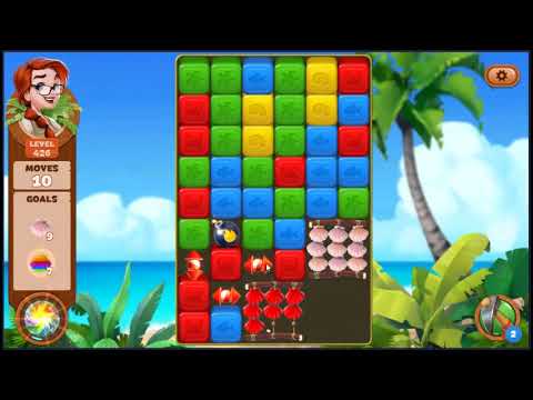 Lost Island Blast Adventure Level 426 - NO BOOSTERS 🏝️ | SKILLGAMING ✔️