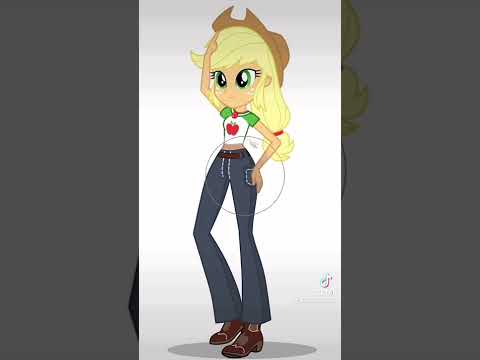 Apple Jack as an Actual Human High Schooler