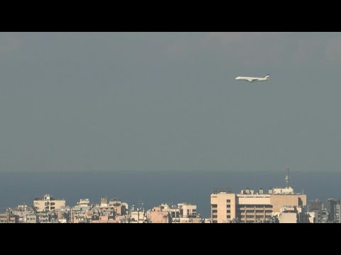 Video Thumbnail: Iranian plane transporting Iranian FM Abbas Araghchi lands in Beirut | AFP