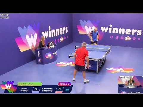 WINners CUP table 2  25.08     Ziakun Viktor - Kolomiets Vladimir 20:00