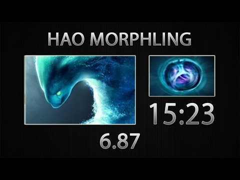 Dota 2 Morphling Fast Farm - Hao - Linken's Sphere - 15:23 [6.87]