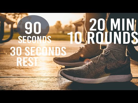 Workout timer   work 90 sec rest 30 sec 10 rounds