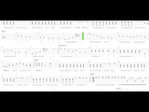 Black Star Tab by Radiohead + Guitar only + Guitar tab