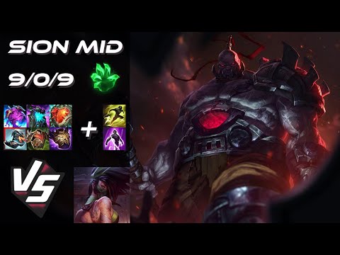 MID Sion vs Akali - EU Challenger Patch 25.S2.7