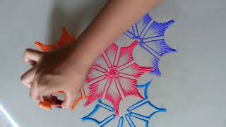 Very very creative beautiful attractive rangoli for festivals || Best Festival Rangoli || रंगोली