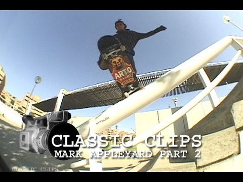 Mark Appleyard Skateboarding Classic Clips Part 2 #49 Ali