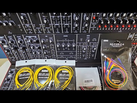 Moog modular synthesizer clone? Behringer system 15 and system35 unboxing/ assembly